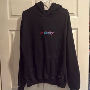 Mr. Beast Black hooded sweatshirt, Men’s small.